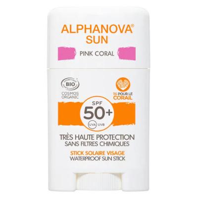 ALPHANOVA  Sun Bio SPF50+ Stick Pink Coral 12g