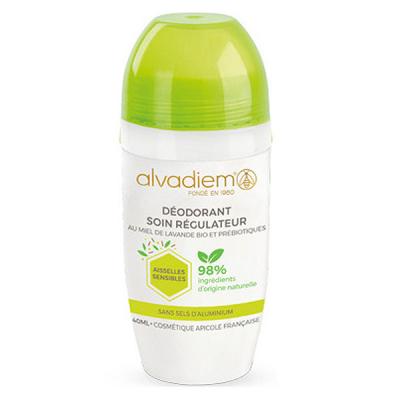 ALVADIEM  D&eacute;odorant soin r&eacute;gulateur aisselles sensibles stick 40ml
