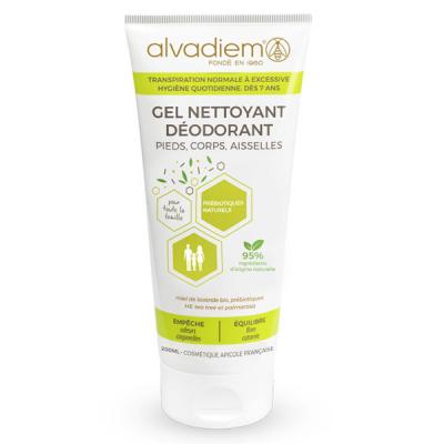 ALVADIEM  Gel nettoyant d&eacute;odorant tube 200 ml