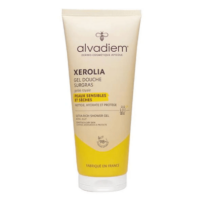 ALVADIEM  Xerolia Gel Douche Surgras &agrave; la gel&eacute;e royale - 400ml