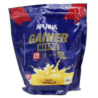 APURNA  Gainer Native 1.1 kg - Vanille Di&eacute;t&eacute;tique $scat.CAT_NOM