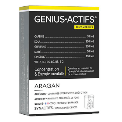 ARAGAN  Synactifs - Genius Actifs 30 comprim&eacute;s