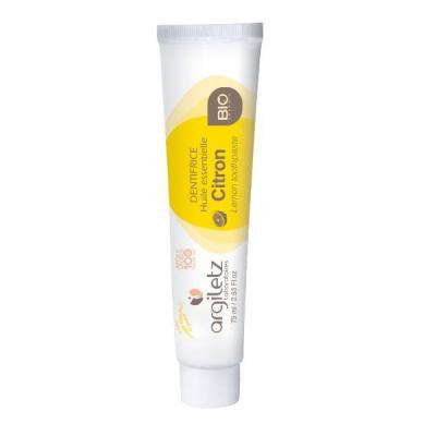 ARGILETZ  Dentifrice Citron Bio 75ml