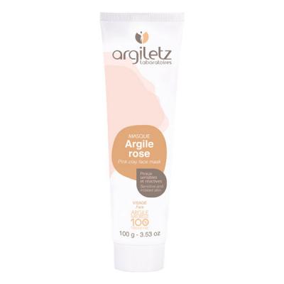 ARGILETZ  Masque &agrave; l'Argile Rose 100 g - Tube 100 g
