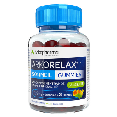ARKOPHARMA  Arkorelax Sommeil 30 gummies sans sucres