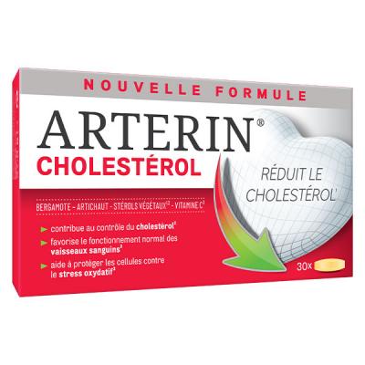 ARTERIN  Cholest&eacute;rol 30 Comprim&eacute;s - Bo&icirc;te 30 comprim&eacute;s