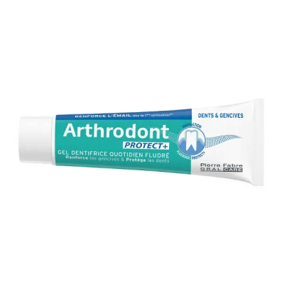 ARTHRODONT  Protect+ - Gel dentifrice quotidien fluor&eacute; tube 75ml