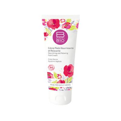 BCOMBIO  Essentielle Cr&egrave;me Pieds Nourrissante et Relaxante 100 ml