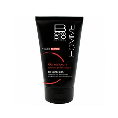 BCOMBIO  Homme Gel nettoyant d&eacute;sincrustant Homme Gingembre Ch&ecirc;ne 125ml