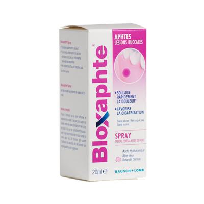 BAUSCHLOMB BLOXAPHTE Solution buccale aphtes pour adulte spray 15ml