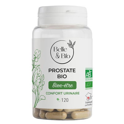 BELLE & BIO Belle et Bio Prostate Bio 120 G&eacute;lules - Confort et Bien-&ecirc;tre