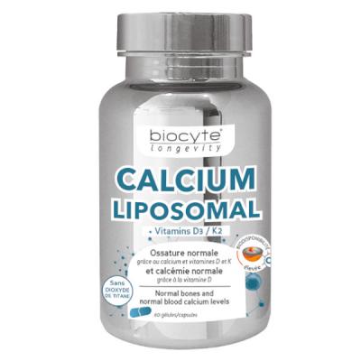 BIOCYTE  Longevity Min&eacute;raux - Calcium Liposomal 60 g&eacute;lules