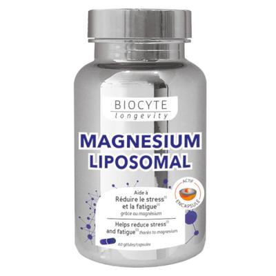 BIOCYTE  Longevity Sommeil&Stress - Magnesium liposomal 60 g&eacute;lules