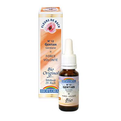 BIOFLORAL Fleur De Bach Elixir Gentian n&deg;12 Gentiane 