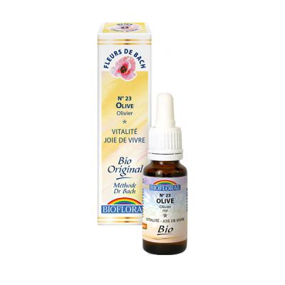 BIOFLORAL Fleur De Bach Elixir Olive n&deg; 23 Olivier 