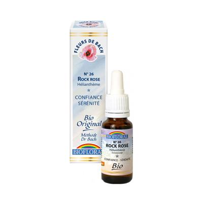 BIOFLORAL Fleur De Bach Elixir Rock Rose n&deg;26 H&eacute;lianth&egrave;me 