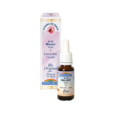 BIOFLORAL France Herboristerie FLEURS DE BACH n&deg;33 Walnut, Noyer