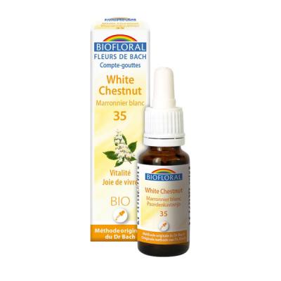 BIOFLORAL Fleur de Bach White Chesnut N&deg;35 Bio - 20 ml