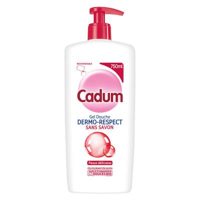CADUM  Dch&Bain Sans Savon 750ml, Le flacon de 750ml