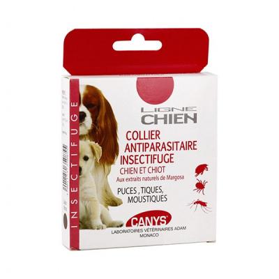 CANYS  Collier Antiparasitaire Insectifuge Chien et Chiot 1 Collier