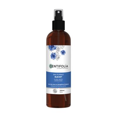 CENTIFOLIA Eau florale de Bleuet Soin des yeux et paupi&egrave;res fatigu&eacute;s 