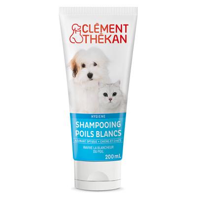 CLEMENTTHEKAN CLEMENT THEKAN Shampooing pelage poils blancs flacon 200ml