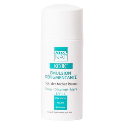 CYTOLNAT  Kojic&eacute;mulsion d&eacute;pigmentante SPF15 tube 30ml