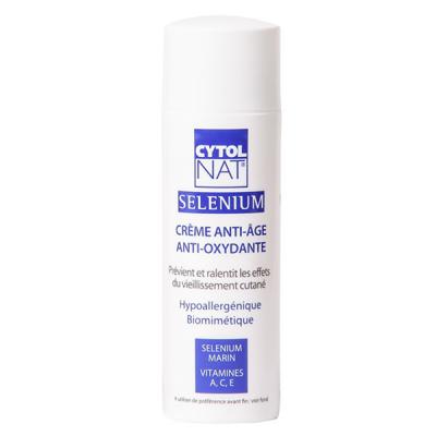 CYTOLNAT  SELENIUM, Cr&egrave;me de Soin Anti-&acirc;ge Anti-Oxydante, 50ml