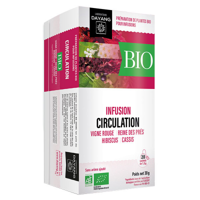 DAYANG  Infusion Bio Jambes L&eacute;g&egrave;res 20 sachets 