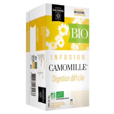 DAYANG  Infusion Camomille Bio bo&icirc;te de 20 sachets