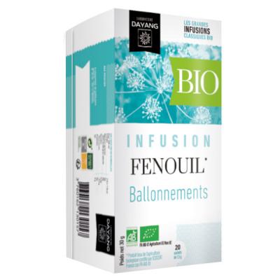DAYANG  Infusion Fenouil Bio Ballonements 20 sachets
