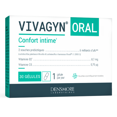DENSMORE  Vivagyn Confort Intime 30 G&eacute;lules - Bo&icirc;te 30 g&eacute;lules