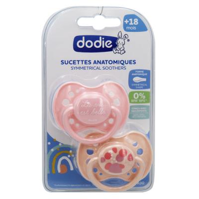 DODIE Sucette +18 mois DUO SUNNY LIFE FILLE A90