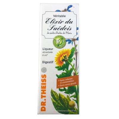 DR THEISS Dr. Theiss Naturwaren Elixir Du Suedois Bio - Liqueur 20&deg; 350ml