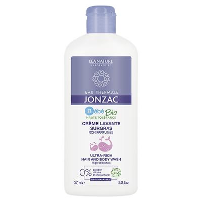 JONZAC Eau Thermale  B&eacute;b&eacute; Cr&egrave;me Lavante Haute Tol&eacute;rance 250 ml