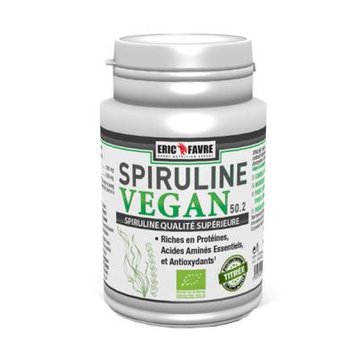 ERIC FAVRE  Spiruline Vegan 50.2 boite de 100 comprim&eacute;s