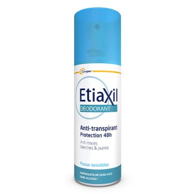 ETIAXIL  Deodorant - Anti-Transpirant 48h Anti-Traces, 100ml