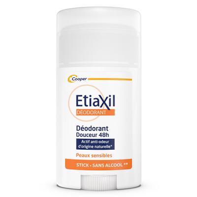 ETIAXIL  d&eacute;odorant douceur 48h peaux sensibles stick 40ml