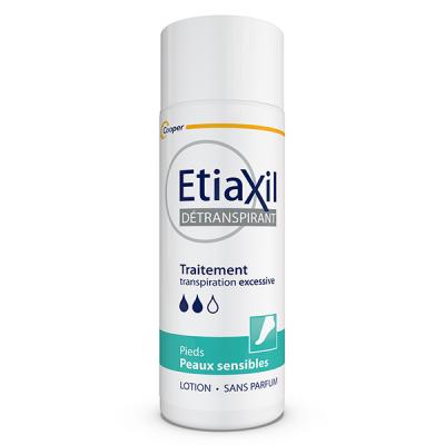 ETIAXIL Lotion Pieds 100ml Detranspirant Peaux Sensibles 