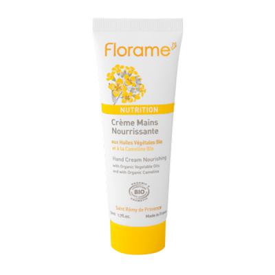 FLORAME Nutrition Creme Mains Nourrissante Bio 50ml 