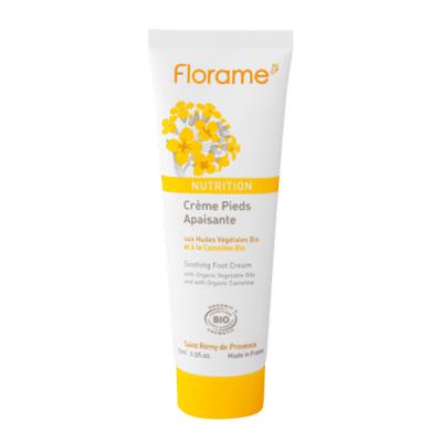 FLORAME Nutrition Creme Pieds Apaisante Bio 75ml 