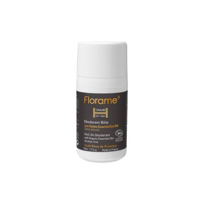 FLORAME  - Homme For Men Deodorant Bille Bio 50ml 