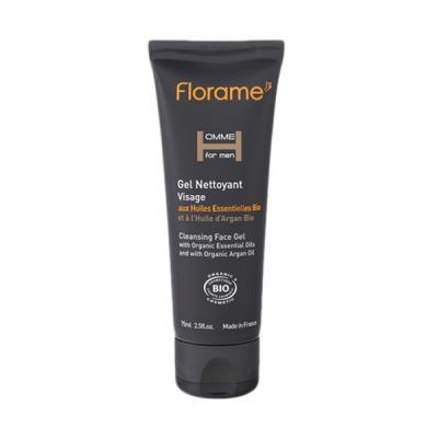 FLORAME  Homme Gel Nettoyant Visage Visage - 75 ml Cosm&eacute;bio