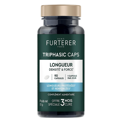 RENE FURTERER  Triphasic caps - Longueur, Densit&eacute; et Force x90 capsules