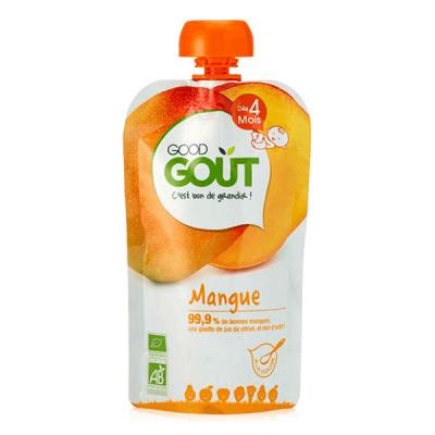 GOOD GOUT Good Go&ucirc;t Pur&eacute;e de Fruits d&egrave;s 4 mois Bio Mangue 120g