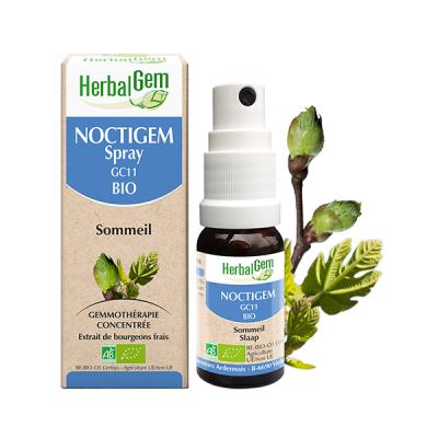 HERBALGEM Noctigem Spray Gc11 Bio 15ml Complexes De Gemmotherapie 