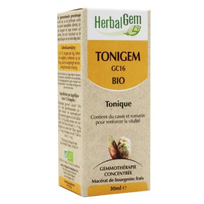 HERBALGEM Tonigem Bio 30ml Complexes De Gemmotherapie 