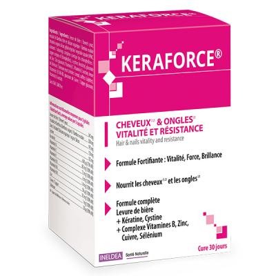 INELDEA  Sant&eacute; Naturelle Keraforce 90 g&eacute;lules