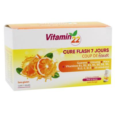 VITAMIN 22 Ineldea Vitamin'22 Cure Flash 7 Jours 7 Flacons Unidoses