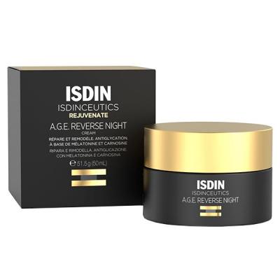 ISDIN  Age reverse night Cr&egrave;me r&eacute;paratrice et remodelante 51.5g